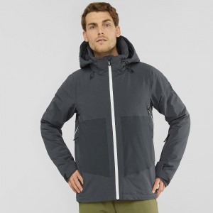 Salomon Epic Jacket M Férfi Síkabátok Gray | 06541-PTUZ