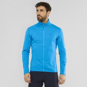 Salomon Essential Lightwarm Férfi Síkabátok Kék | 49371-OQYL