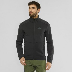 Salomon Essential Warm Férfi Síkabátok Fekete | 48736-UVBI