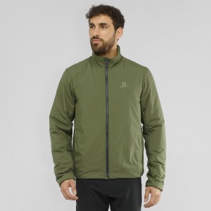 Salomon Outrack Insulated Jacket M Férfi Kabát Zöld | 28915-MEIO