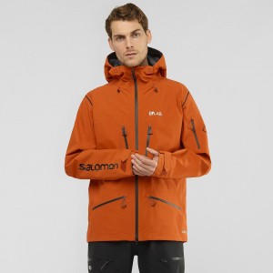 Salomon S Lab GtxU00Ae Pro 3L Shell Jacket M Férfi Kabát Barna | 92875-OVSF