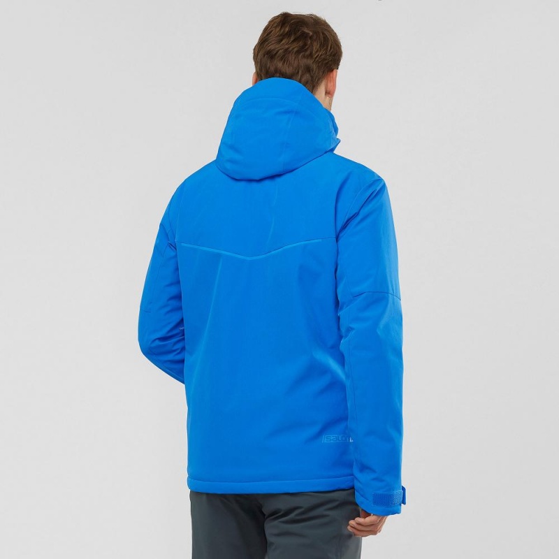 Salomon Blast Jacket M Férfi Síkabátok Kék | 79864-XAJT