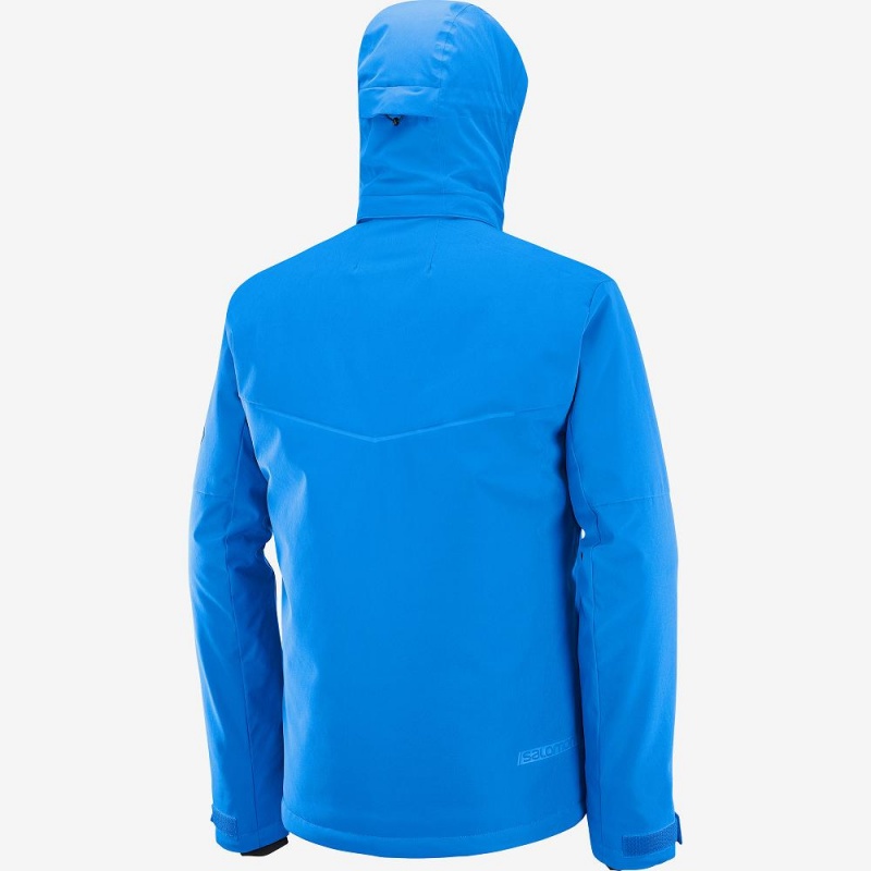 Salomon Blast Jacket M Férfi Síkabátok Kék | 79864-XAJT