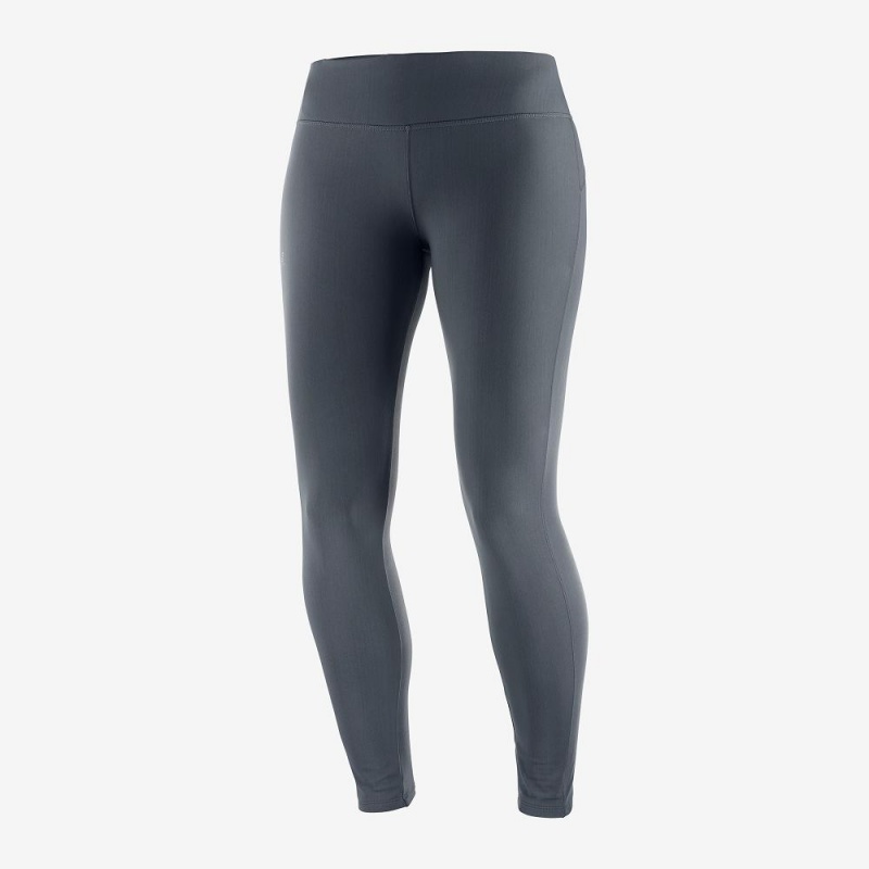 Salomon Comet Warm Tight W Női Harisnyanadrág Gray | 34852-VQUG