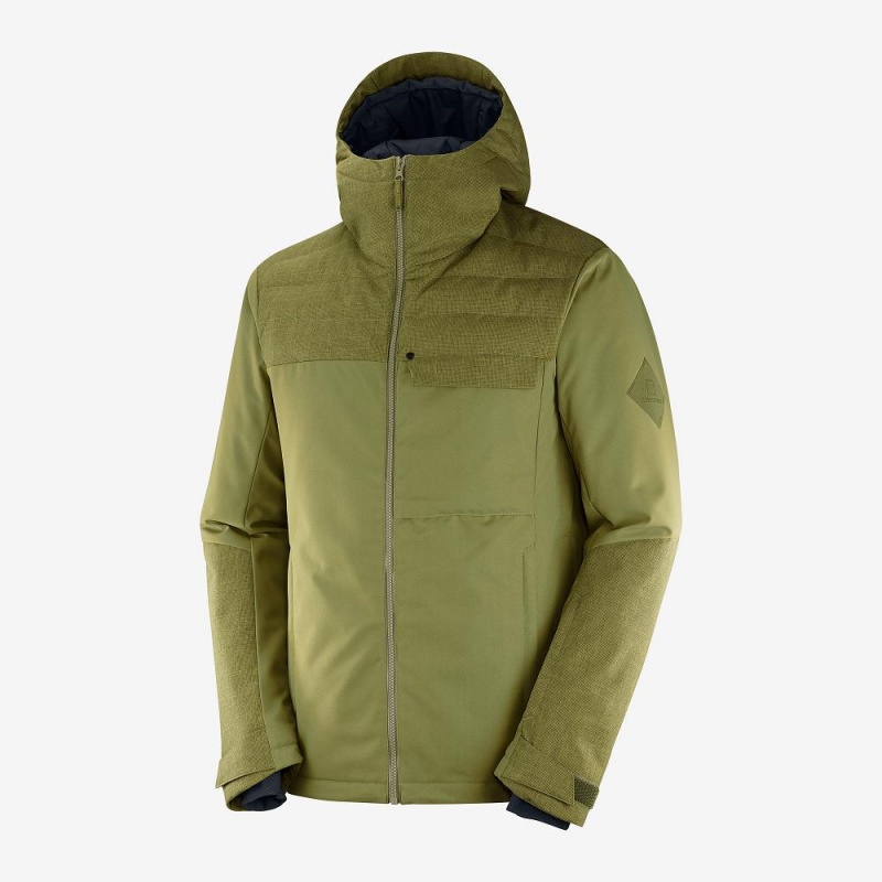 Salomon Deepsteep Jacket M Férfi Síkabátok Zöld | 93048-DJUY