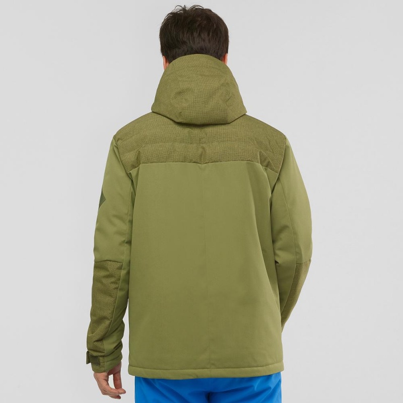 Salomon Deepsteep Jacket M Férfi Síkabátok Zöld | 93048-DJUY