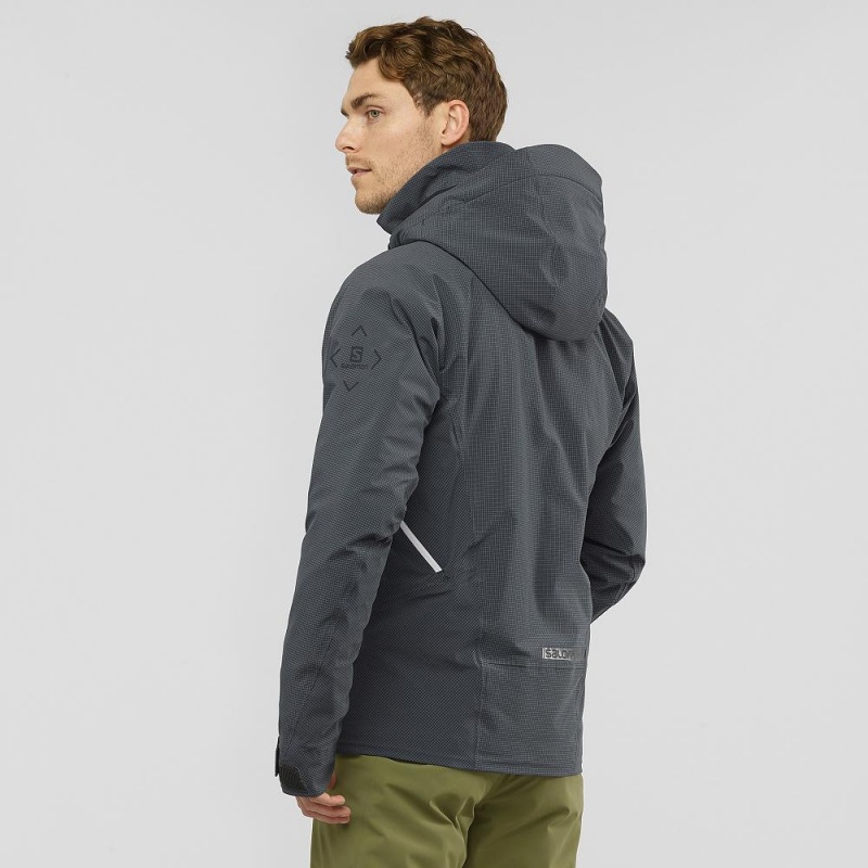 Salomon Epic Jacket M Férfi Síkabátok Gray | 06541-PTUZ