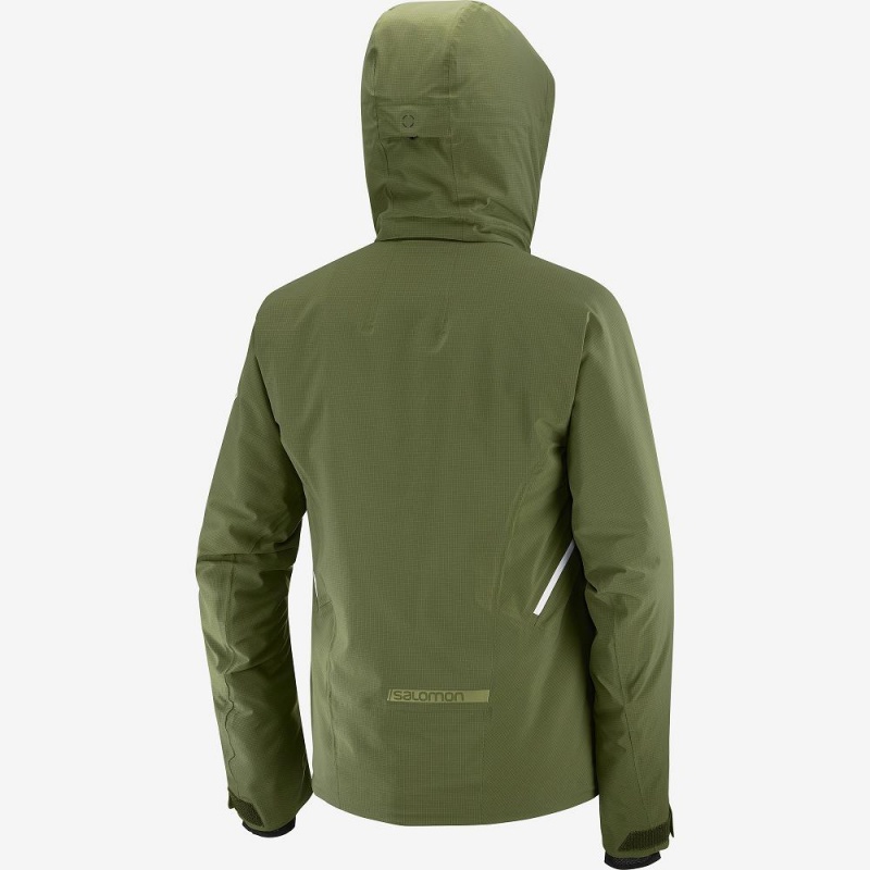 Salomon Epic Jacket M Férfi Síkabátok Zöld | 70891-BHFM