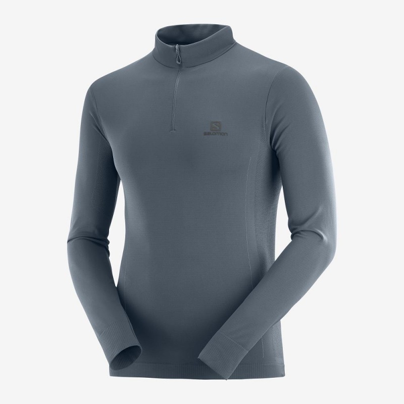 Salomon Essential Seamless Férfi Futókabát Gray | 79150-LIXF