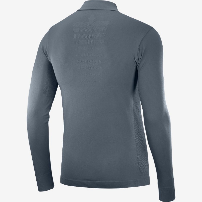 Salomon Essential Seamless Férfi Futókabát Gray | 79150-LIXF