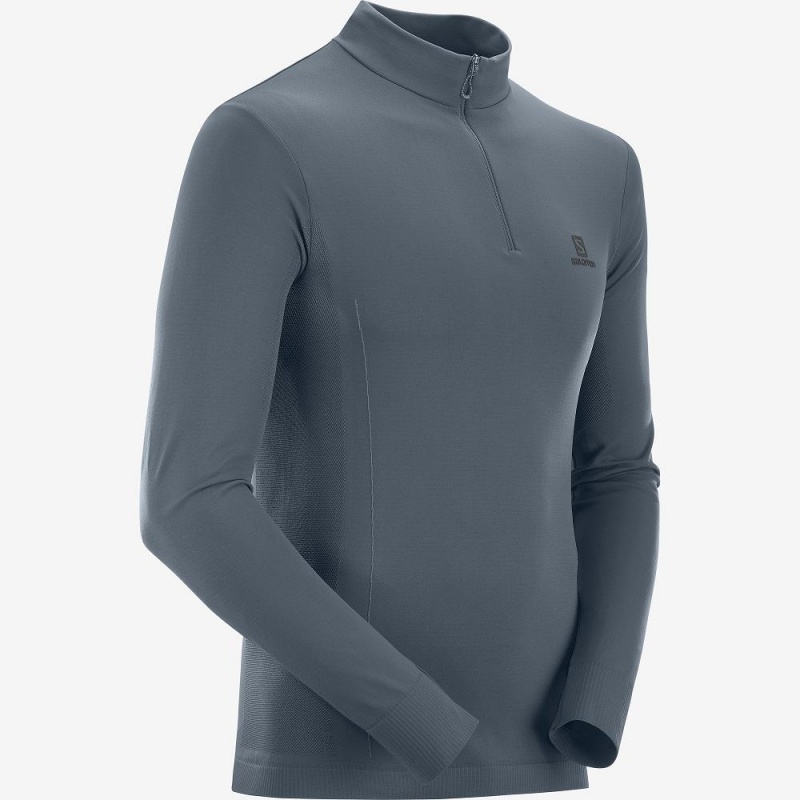 Salomon Essential Seamless Férfi Futókabát Gray | 79150-LIXF