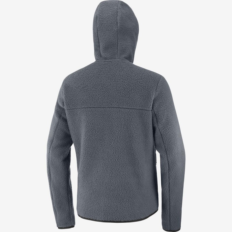 Salomon Essential Warm Teddy Férfi Síkabátok Gray | 79402-IZAP