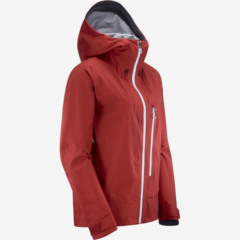 Salomon Outpeak 3L Light Jacket W Női Síkabátok Piros | 94012-TFPG