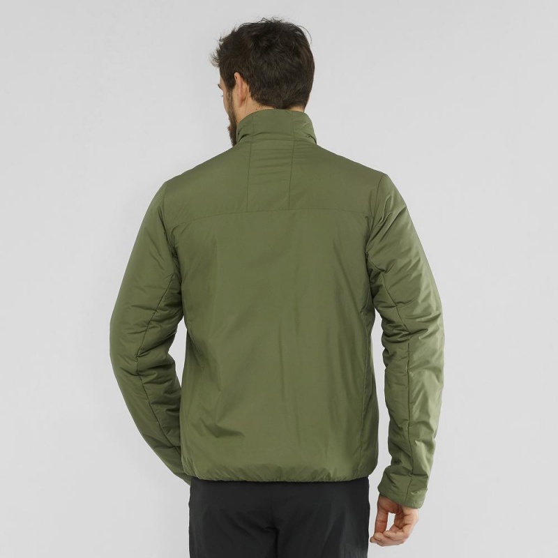 Salomon Outrack Insulated Jacket M Férfi Kabát Zöld | 28915-MEIO