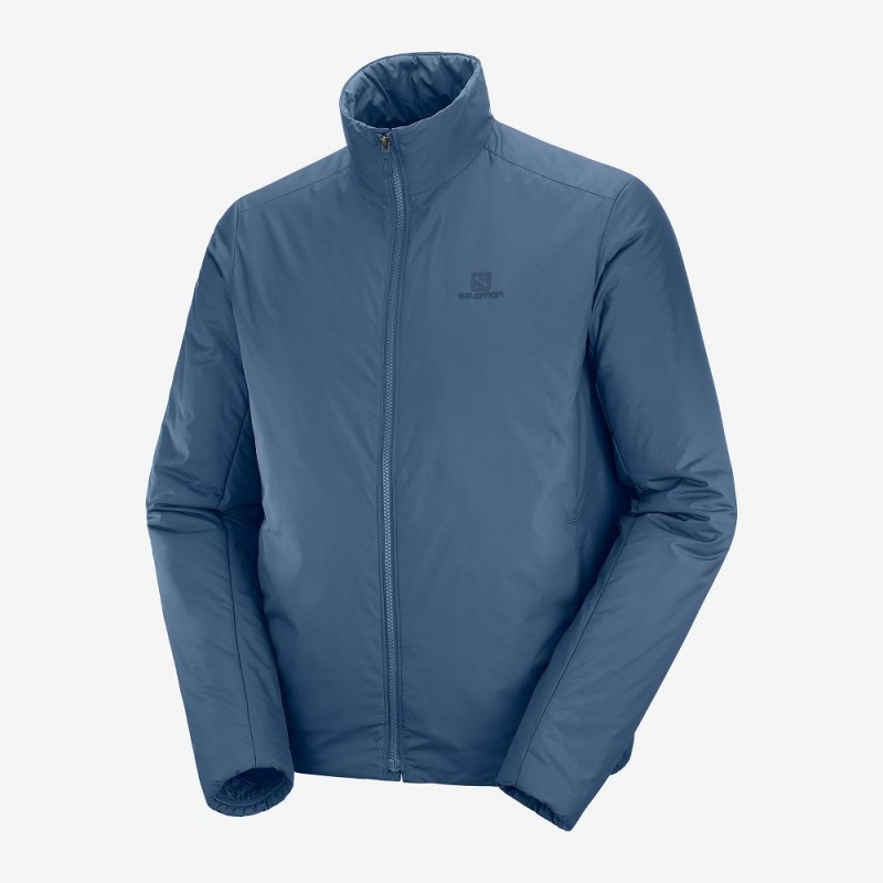 Salomon Outrack Insulated Jacket M Férfi Kabát Sötétkék | 37804-BOKX