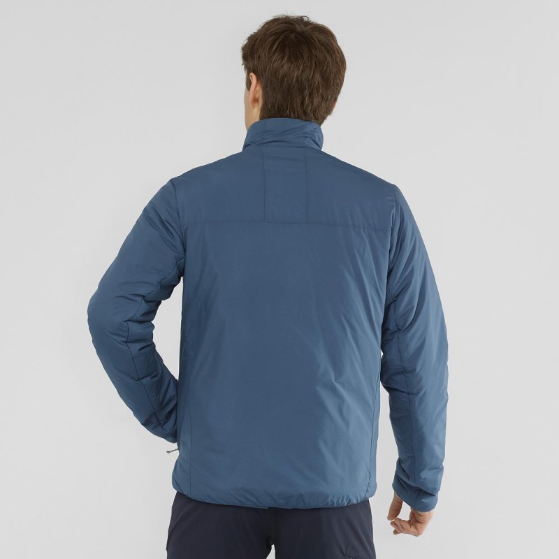 Salomon Outrack Insulated Jacket M Férfi Kabát Sötétkék | 37804-BOKX