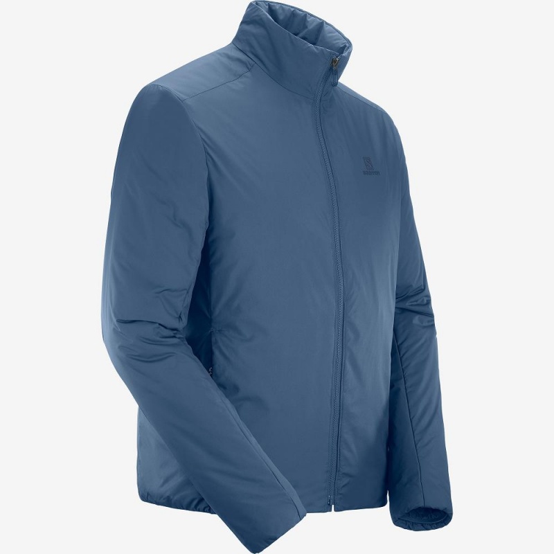 Salomon Outrack Insulated Jacket M Férfi Kabát Sötétkék | 37804-BOKX