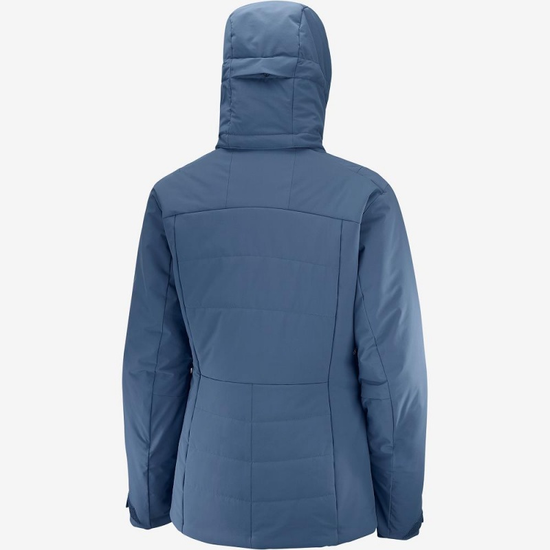 Salomon Prevail Jacket W Női Síkabátok Sötétkék | 17624-SCPO