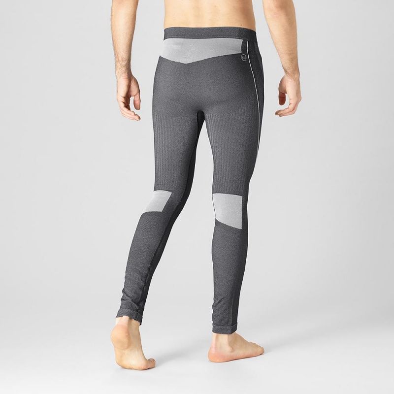 Salomon Primo Warm Tight Seamless M Férfi Harisnyanadrág Fekete | 76953-TUGJ