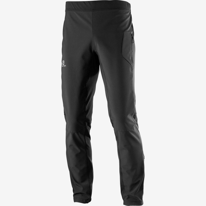 Salomon Rs Warm Softshell M Férfi Nadrág Fekete | 57183-JSFH