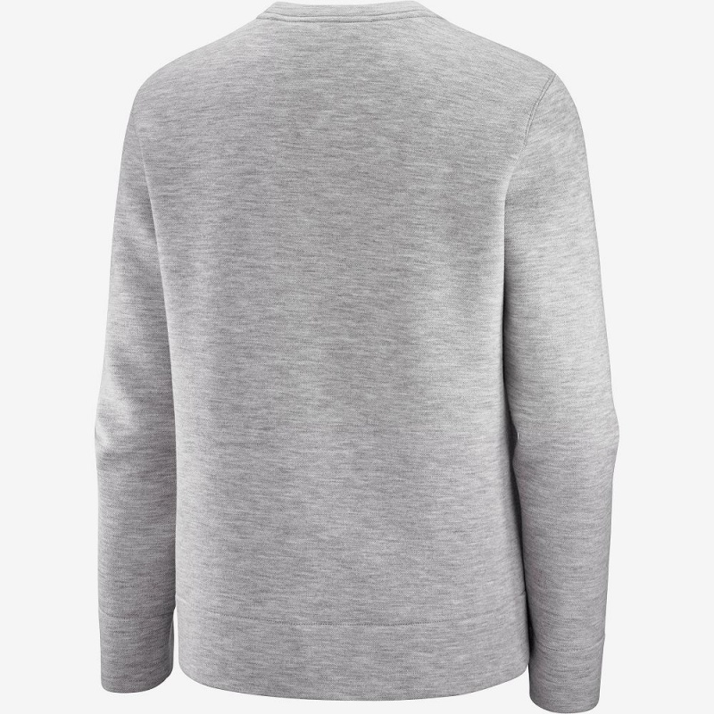 Salomon Sight Crew Neck W Női Pulóver Gray | 40162-NWJY