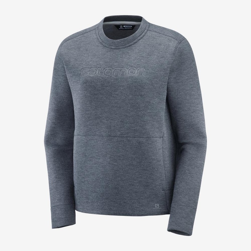 Salomon Sight Crew Neck W Női Pulóver Gray | 23957-YMPT