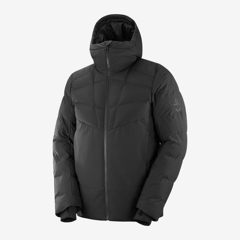 Salomon Snowshelter Jacket M Férfi Síkabátok Fekete | 85063-DYET