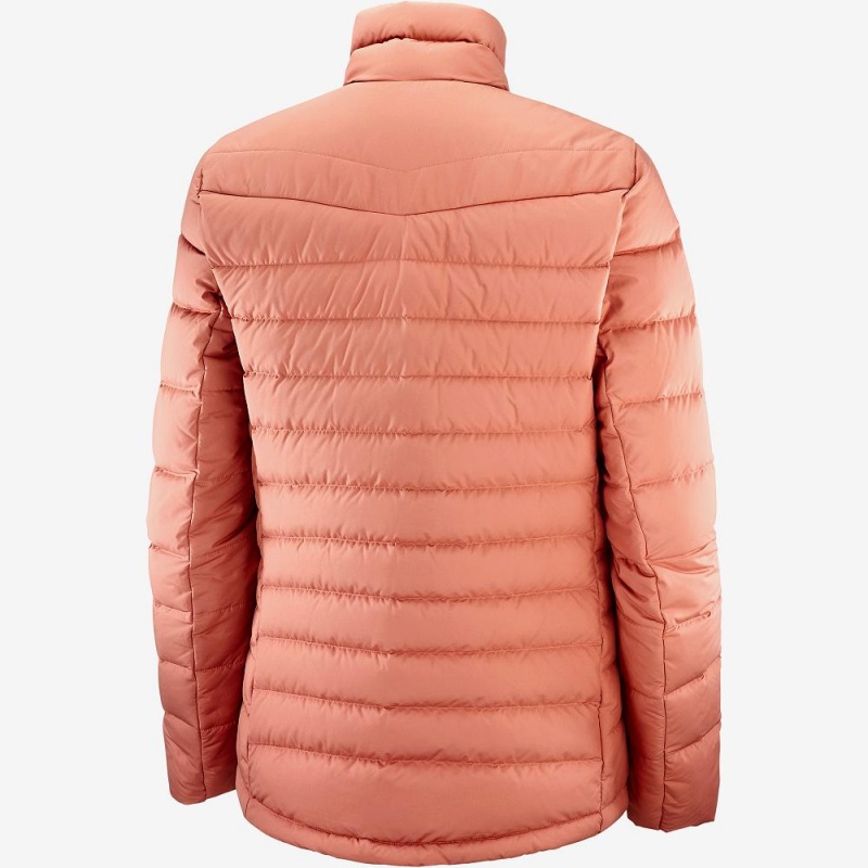 Salomon Transition Down Jacket W Női Kabát Narancssárga | 84527-PKOZ